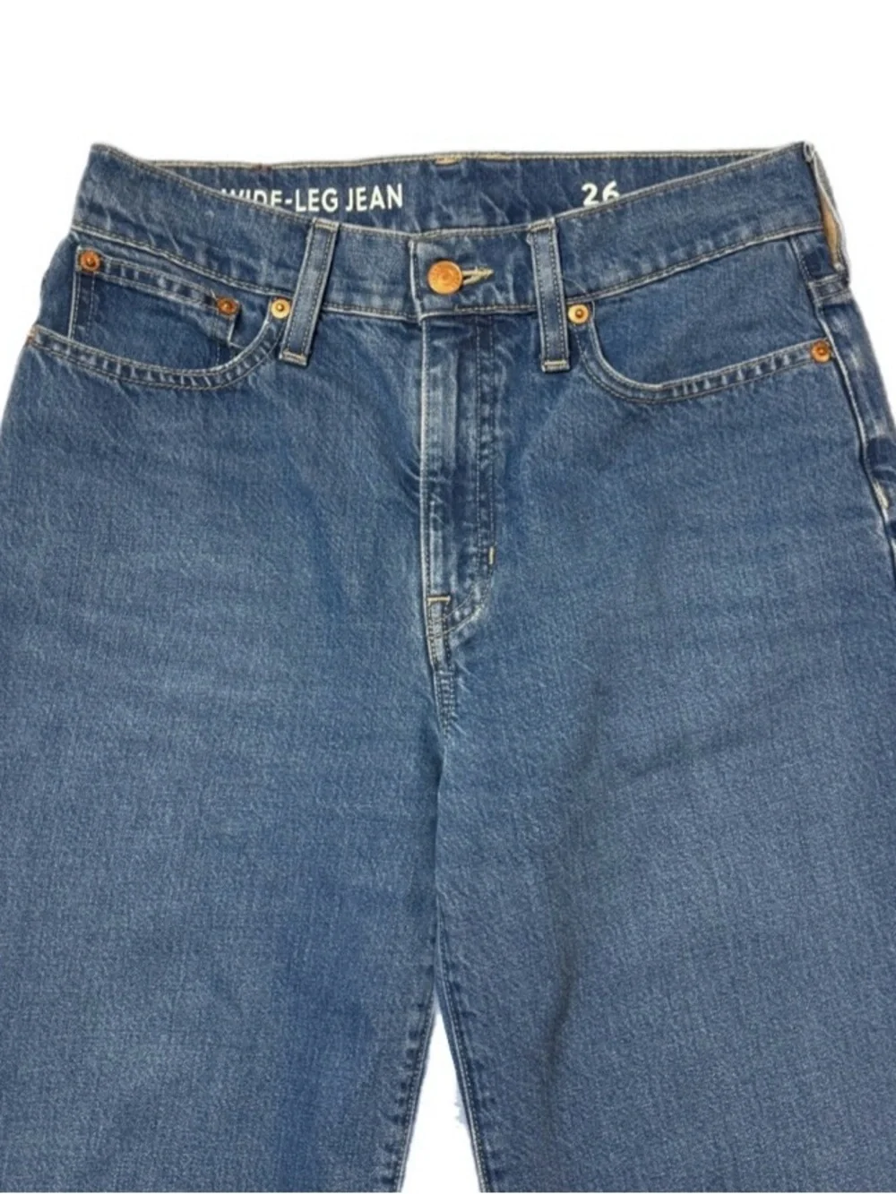 J. Crew High Rise 90s Wide Leg Jeans Size 26
